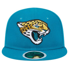 Jacksonville Jaguars New Era Main 59FIFTY Fitted Hat - Teal sale
