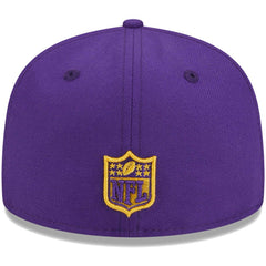 Minnesota Vikings New Era Youth Main 59FIFTY Fitted Hat - Purple discount