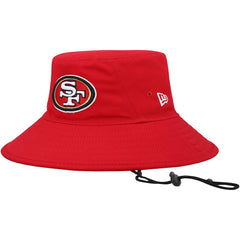 San Francisco 49ers New Era Main Bucket Hat - Scarlet sale