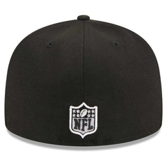 Kansas City Chiefs New Era Main Patch 59FIFTY Fitted Hat - Black sale