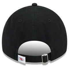 Kansas City Chiefs New Era Women's Main Core Classic 2.0 9TWENTY Adjustable Hat - Black discount