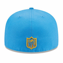 Los Angeles Chargers New Era Main Patch 59FIFTY Fitted Hat - Powder Blue sale