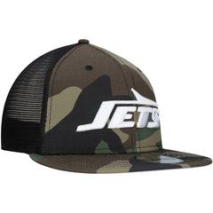 New York Jets New Era Youth Main Trucker 9FIFTY Snapback Hat - Camo online