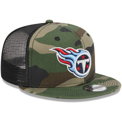 Tennessee Titans New Era Youth Main Trucker 9FIFTY Snapback Hat - Camo cheap