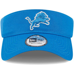 Detroit Lions New Era Main Adjustable Visor - Blue on sale