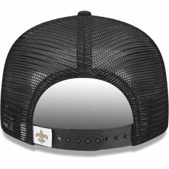 New Orleans Saints New Era Youth Main Trucker 9FIFTY Snapback Hat - Black online
