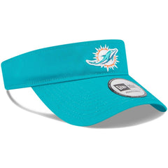 Miami Dolphins New Era Main Adjustable Visor - Aqua outlet