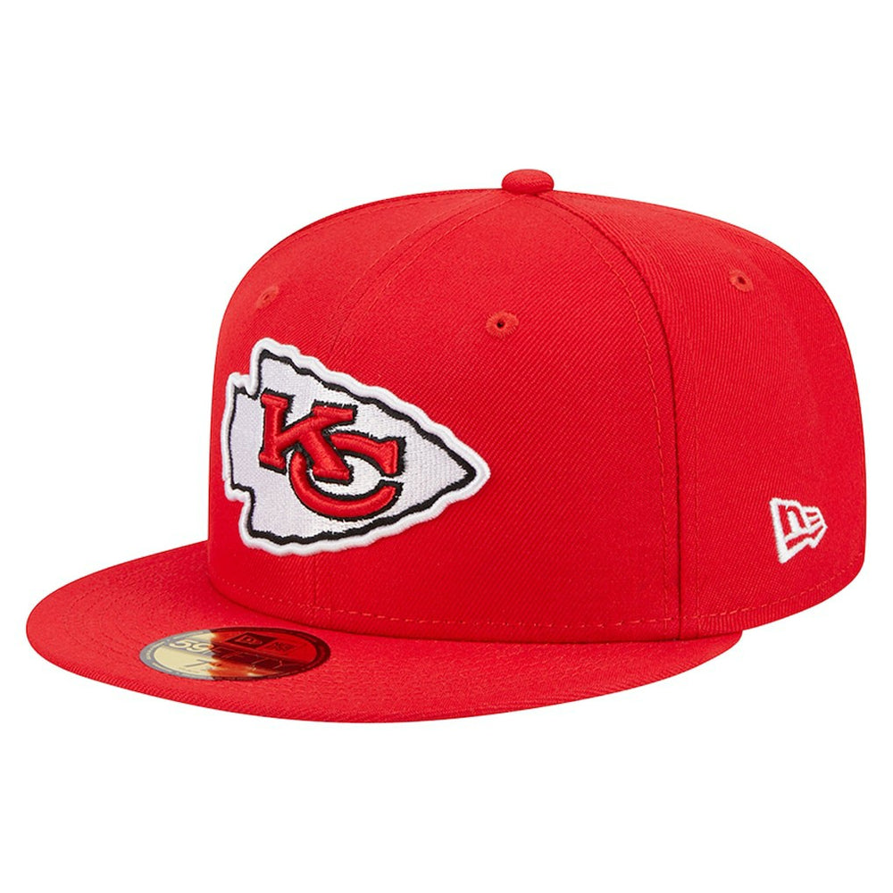 Kansas City Chiefs New Era Main 59FIFTY Fitted Hat - Red outlet