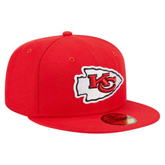 Kansas City Chiefs New Era Main 59FIFTY Fitted Hat - Red outlet