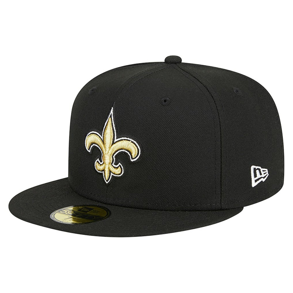 New Orleans Saints New Era Main 59FIFTY Fitted Hat - Black outlet