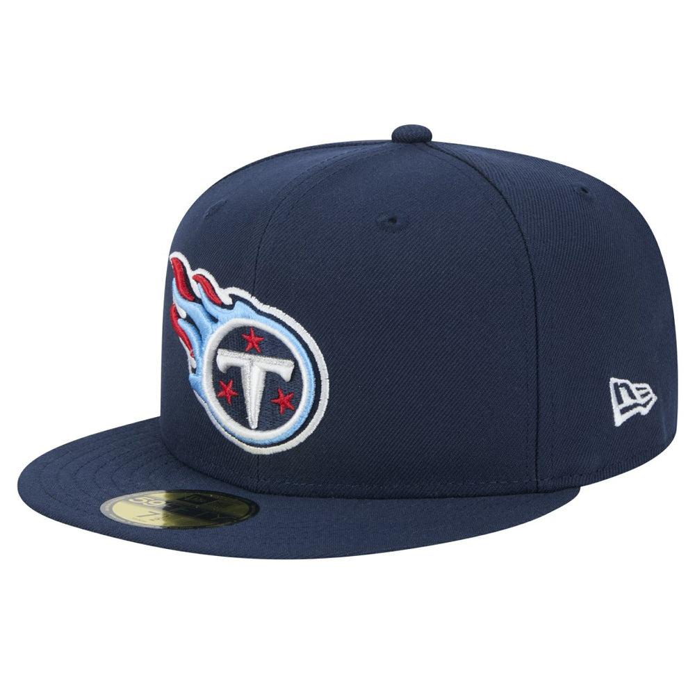 Tennessee Titans New Era Main 59FIFTY Fitted Hat - Navy on sale