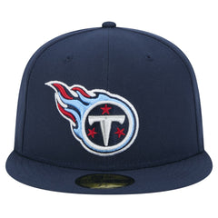 Tennessee Titans New Era Main 59FIFTY Fitted Hat - Navy on sale