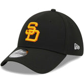 San Diego Padres Logo 39THIRTY Flex Hat Black