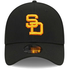 San Diego Padres Logo 39THIRTY Flex Hat Black