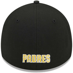 San Diego Padres Logo 39THIRTY Flex Hat Black