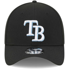 Tampa Bay Rays Logo 39THIRTY Flex Hat Black