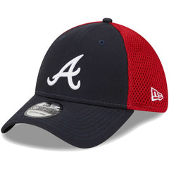Atlanta Braves Team Neo 39THIRTY Flex Hat Navy