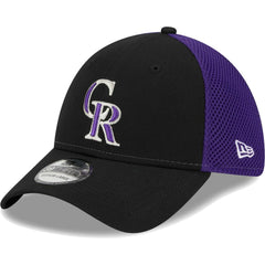 Colorado Rockies Team Neo 39THIRTY Flex Hat Black