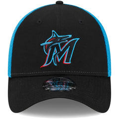 Miami Marlins Team Neo 39THIRTY Flex Hat Black