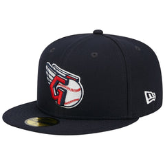 Cleveland Guardians Primary Logo 2019 MLB All-Star Game Team Color 59FIFTY Fitted Hat Navy