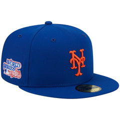 New York Mets 1986 World Series Team Color 59FIFTY Fitted Hat Royal