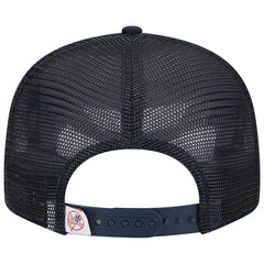 New York Yankees Team Color Trucker 9FIFTY Snapback Hat Navy