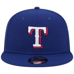 Texas Rangers Team Color Trucker 9FIFTY Snapback Hat Royal