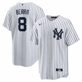 Yogi Berra New York Yankees Home Retired Player Replica Jersey White