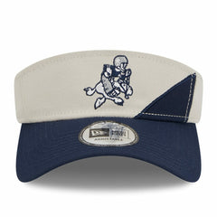 Dallas Cowboys New Era 2023 Sideline Historic Adjustable Visor - Cream/Navy outlet