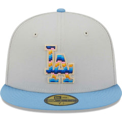 Los Angeles Dodgers Beach Front 59FIFTY Fitted Hat Natural
