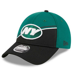 New York Jets New Era 2023 Sideline 9FORTY Adjustable Hat - Green/Black on sale