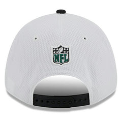 New York Jets New Era 2023 Sideline 9FORTY Adjustable Hat - White/Black discount