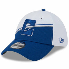 Indianapolis Colts New Era 2023 Sideline 39THIRTY Flex Hat - White/Royal on sale