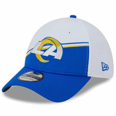 Los Angeles Rams New Era 2023 Sideline 39THIRTY Flex Hat - White/Royal online