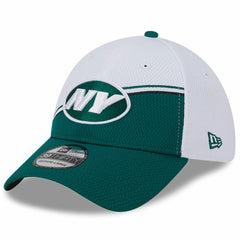 New York Jets New Era 2023 Sideline 39THIRTY Flex Hat - White/Green discount
