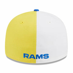 Los Angeles Rams New Era 2023 Sideline Low Profile 59FIFTY Fitted Hat - Yellow/Royal online