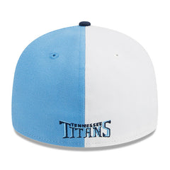 Tennessee Titans New Era 2023 Sideline Low Profile 59FIFTY Fitted Hat - Light Blue/Navy for sale