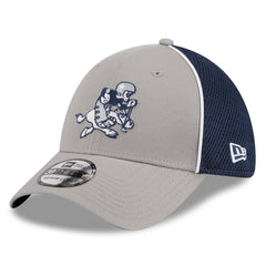 Dallas Cowboys New Era Pipe Retro Joe 39THIRTY Flex Hat - Silver/Navy for sale