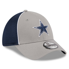 Dallas Cowboys New Era Pipe 39THIRTY Flex Hat - Gray on sale