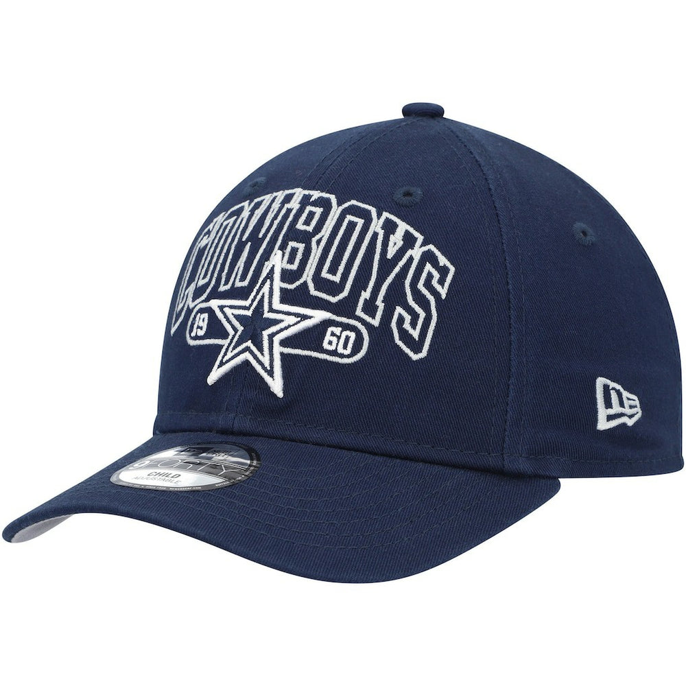 Dallas Cowboys New Era Preschool Outline 9FORTY Adjustable Hat - Navy for sale