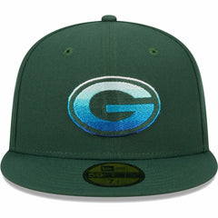 Green Bay Packers New Era Gradient 59FIFTY Fitted Hat - Green online