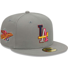 Los Angeles Dodgers Color Pack 59FIFTY Fitted Hat Gray