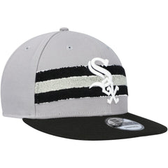 Chicago White Sox Band 9FIFTY Snapback Hat Gray/Black