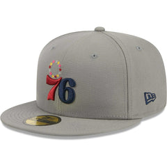 Philadelphia 76ers Color Pack 59FIFTY Fitted Hat - Gray discount