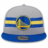 Golden State Warriors Chenille Band 9FIFTY Snapback Hat sale - Gray discount