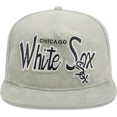 Chicago White Sox Corduroy Golfer Adjustable Hat Gray