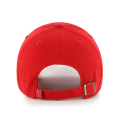 Los Angeles Angels Team Pride Clean Up Adjustable Hat Red