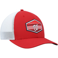 Washington Nationals Burgess Trucker Snapback Hat Red/White