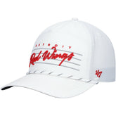 Detroit Red Wings '47 Downburst Hitch Adjustable Hat - White Hats