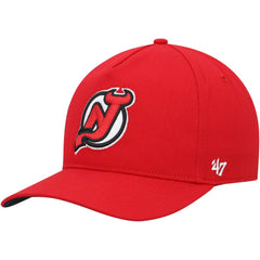 New Jersey Devils '47 Primary Hitch Snapback Hat - Red Jerseys